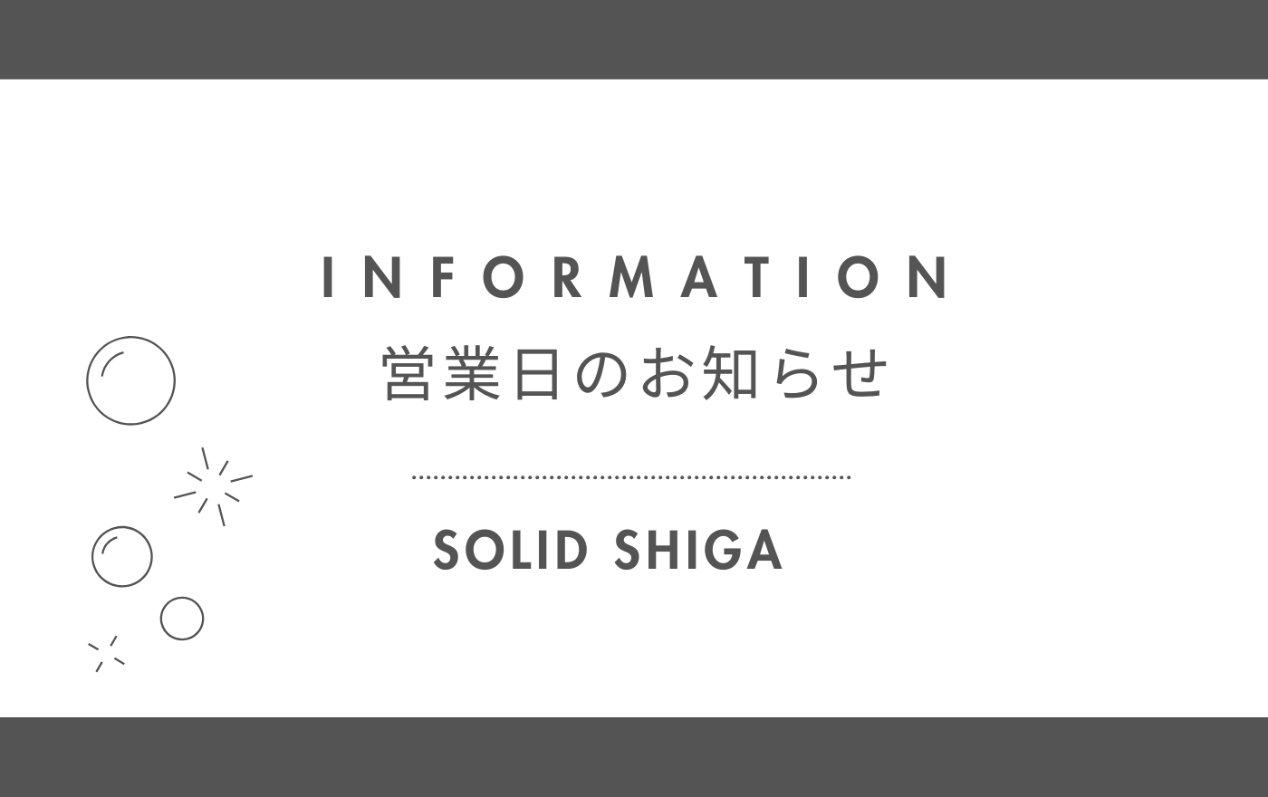 information